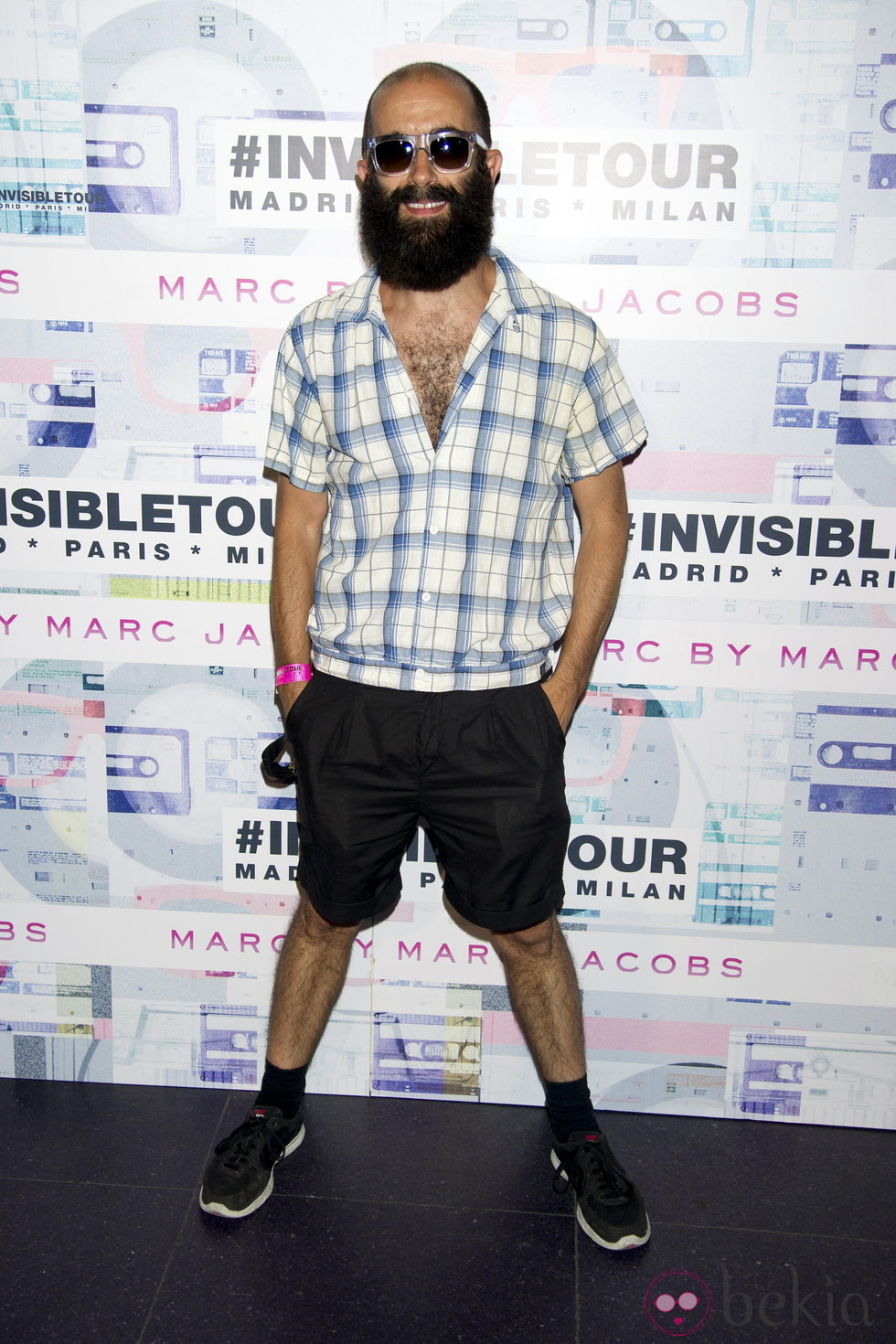 Carlos Diez en una fiesta para presentar la nueva colección de Marc By Marc Jacobs