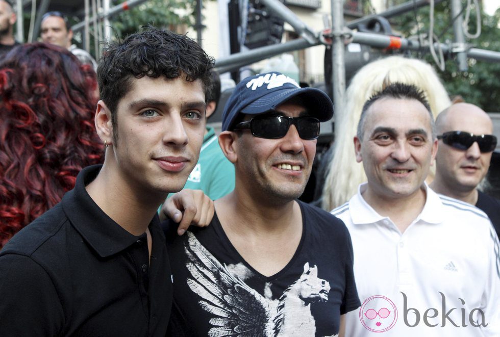 Eduardo Casanova en el pregón del Orgullo Gay 2013 de Madrid