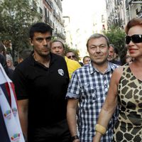 Paloma San Basilio en el pregón del Orgullo Gay 2013 de Madrid