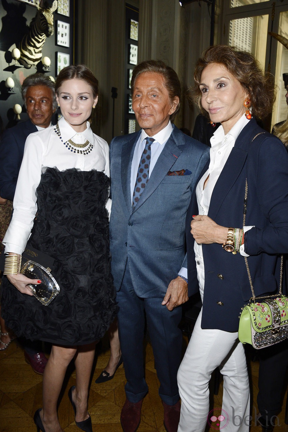Olivia Palermo, Valentino y Nati Abascal en la Semana de la Alta Costura de París otoño/invierno 2013/2014