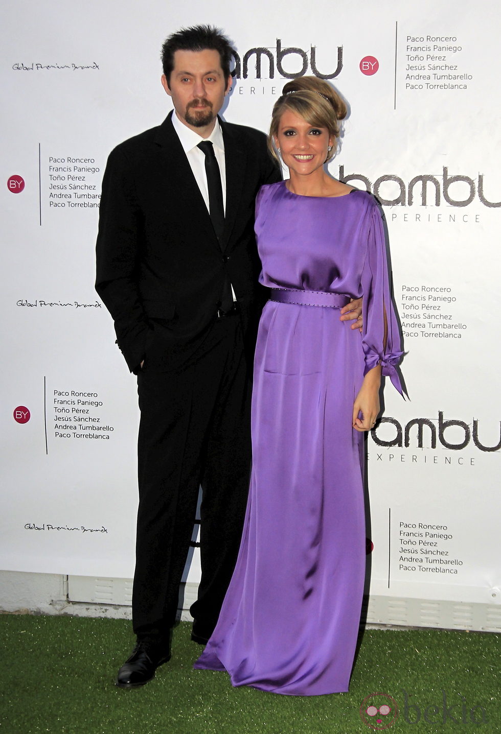 Ramón Campos y Teresa Fernández-Valdés en la fiesta del quinto aniversario de Bambú