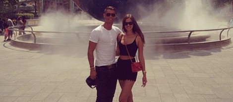 Cristiano Ronaldo e Irina Shayk durante sus vacaciones en Singapur
