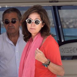 Ana Rosa Quintana pasa sus vacaciones de verano en Ibiza