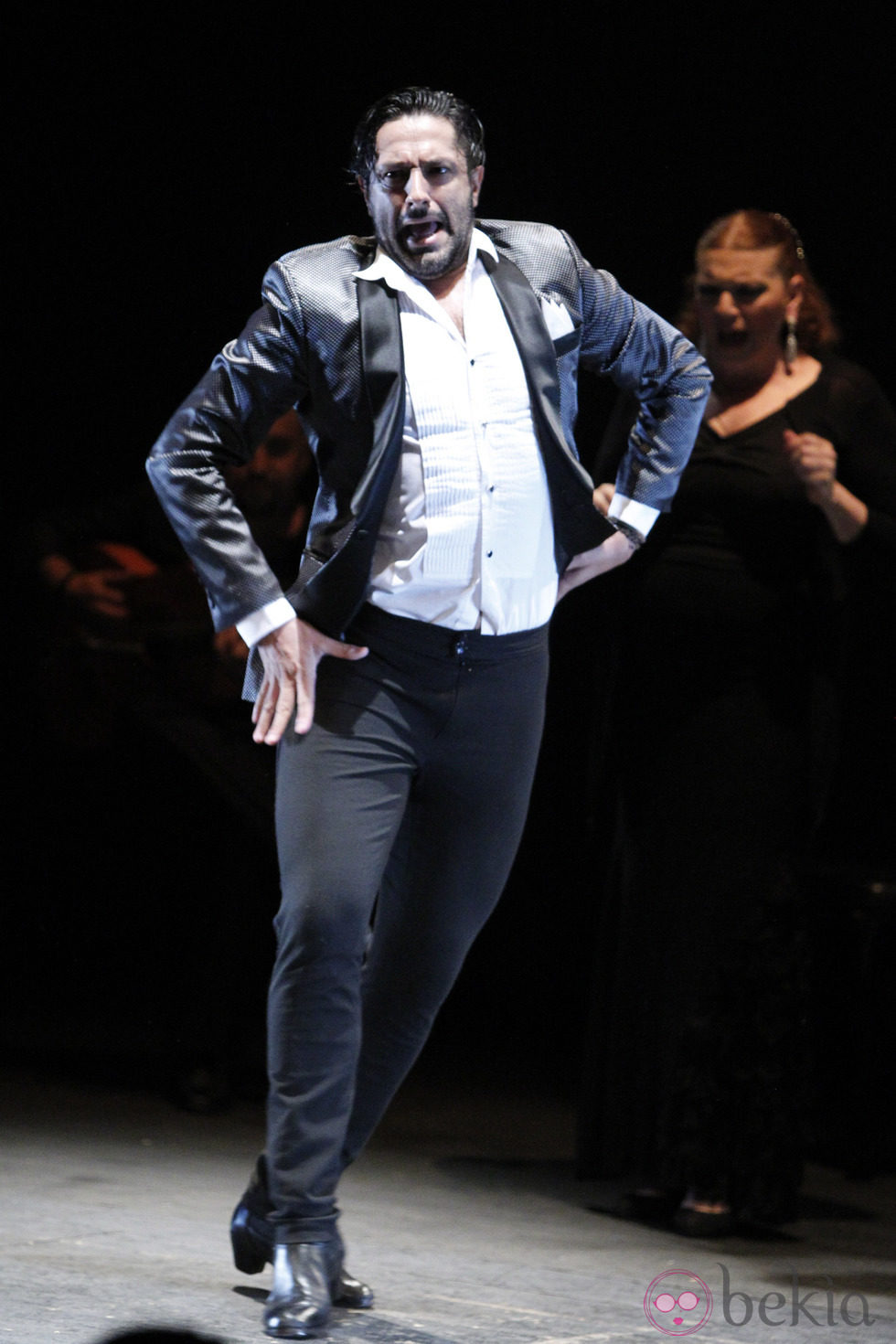 Rafael Amargo durante el espectáculo 'Gran Gala Flamenco' en Madrid