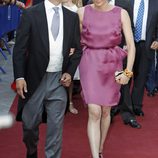 Julián López 'El Juli' y Rosario Domecq en la boda de Alejandro Talavante y Yessica Ramírez