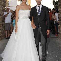 Alejandro Talavante y Yessica Ramírez el día de su boda