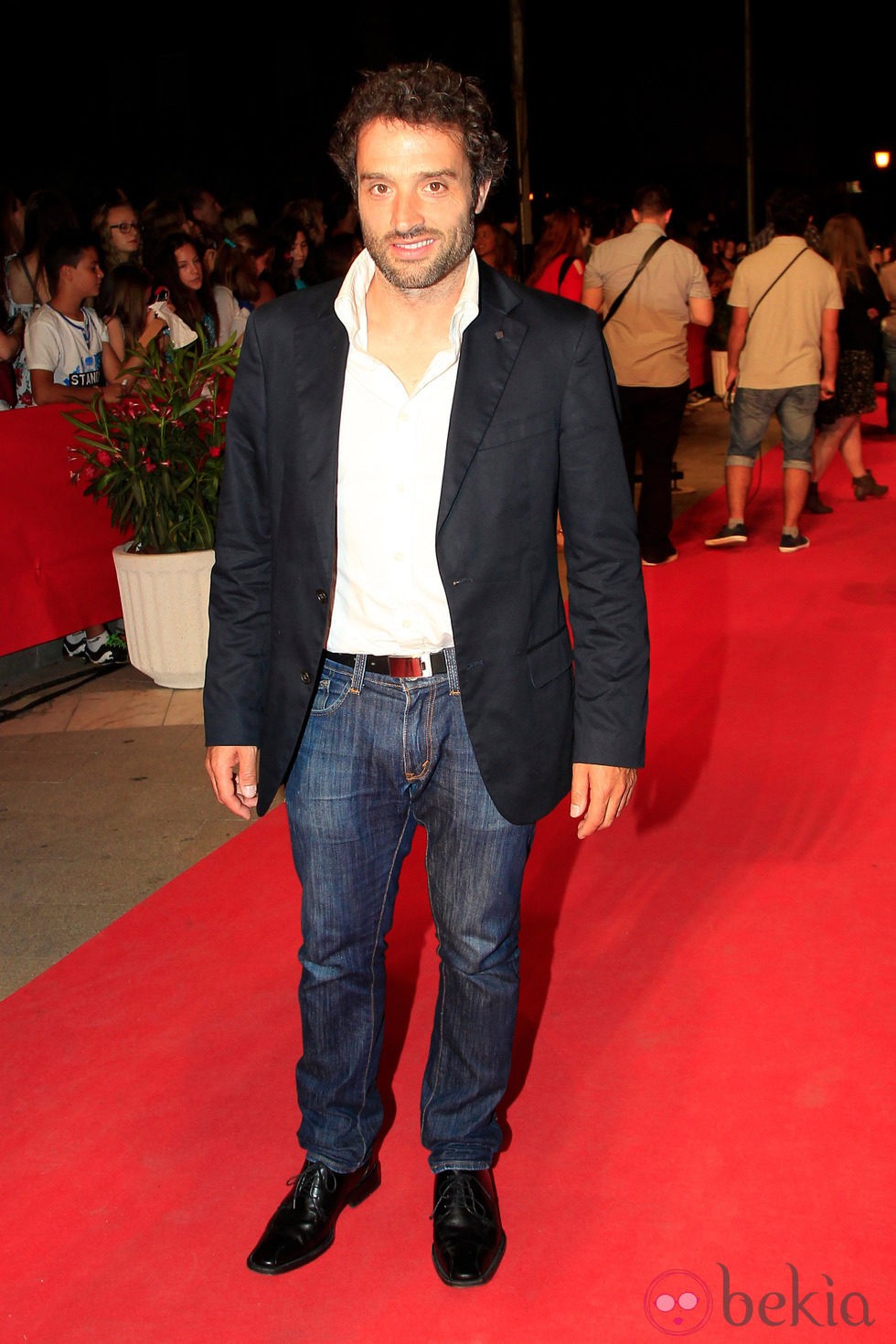 Daniel Guzmán en la inauguración del Festival de Cine d'Alfàs del Pi