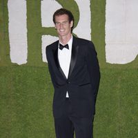 Andy Murray en la fiesta de celebración de su victoria en Wimbledon 2013