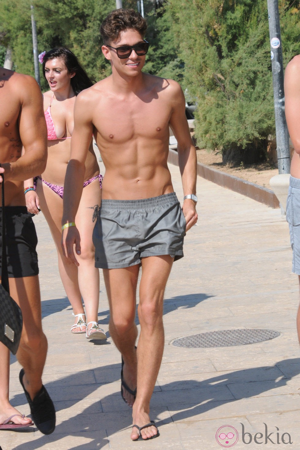 El actor británico Joey Essex en Ibiza