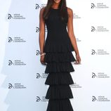 Naomi Campbell en una cena solidaria de la Fundación Novak Djokovic