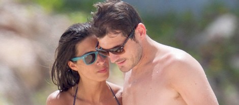 Iker Casillas y Sara Carbonero, muy cariñosos durante sus vacaciones en el Caribe