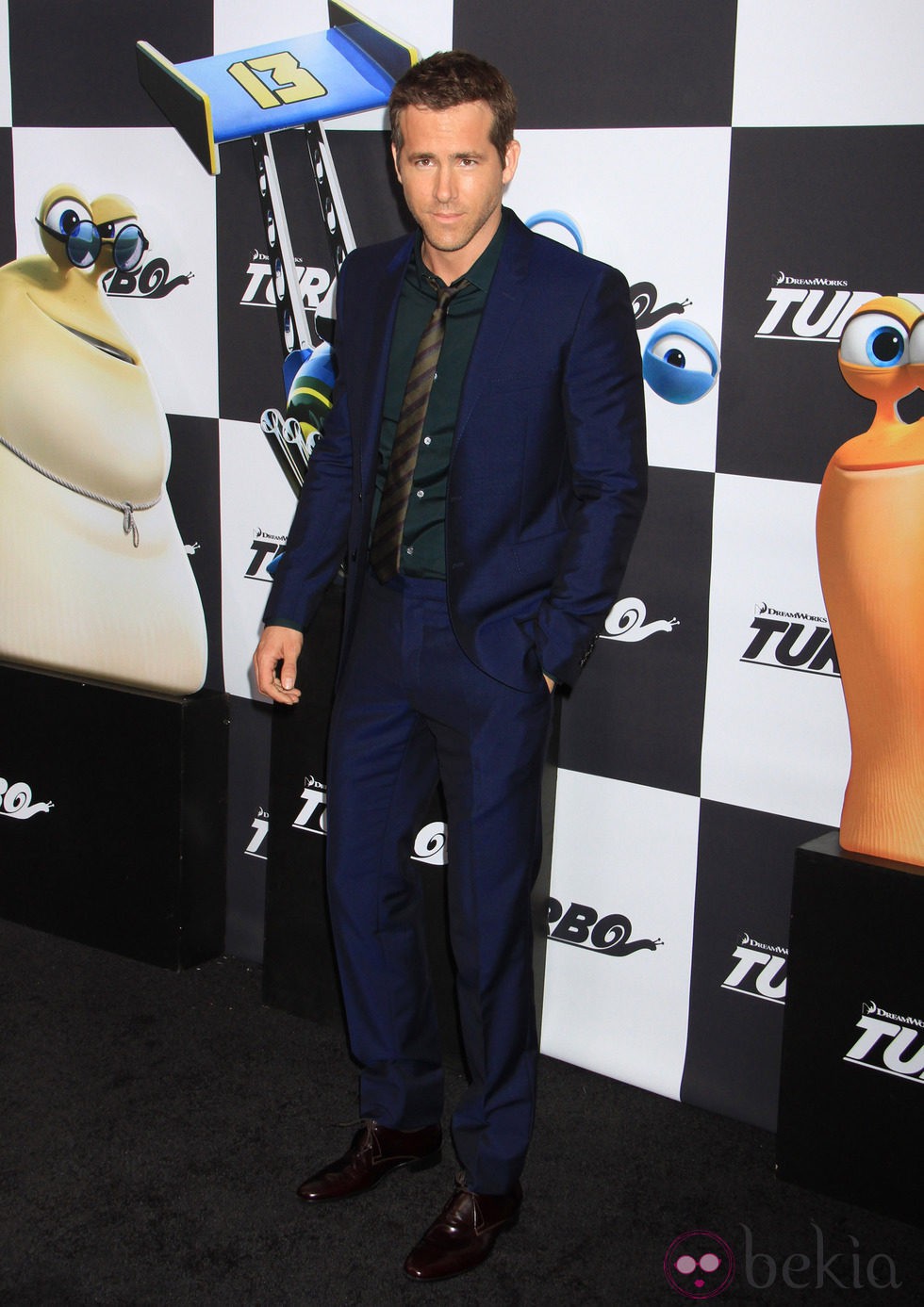 Ryan Reynolds en el estreno de 'Turbo' en Nueva York
