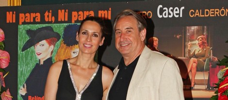 Juanjo Puigcorbé y Lola Marceli en la presentación de 'Ni para ti ni para mí'