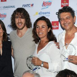 Carles Puyol en la entrega de premios del VIII Torneo XAP de Golf solidario