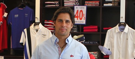 Fran Rivera en la apertura de su nueva tienda de ropa en Sevilla