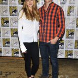 Shailene Woodley y Miles Teller en la Comic-Con 2013
