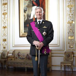 Primer retrato oficial del Rey Felipe de Bélgica