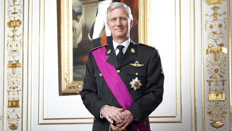 Primer retrato oficial del Rey Felipe de Bélgica