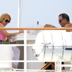 Carmen Cervera de vacaciones en Ibiza con Manolo Segura