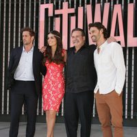 Los actores durante la premier de la telenovela 'La Tempestad' en Los Ángeles