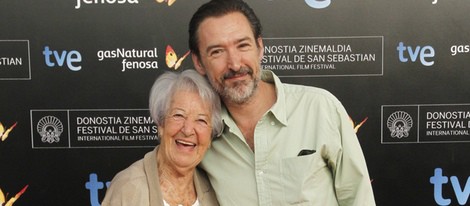 Asunción Balaguer y Ginés García Millán en la presentación del Festival de Cine de San Sebastián 2013