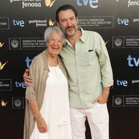 Asunción Balaguer y Ginés García Millán en la presentación del Festival de Cine de San Sebastián 2013