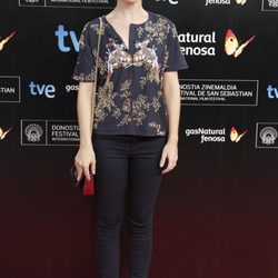 Nuria Gago en la presentación del Festival de Cine de San Sebastián 2013