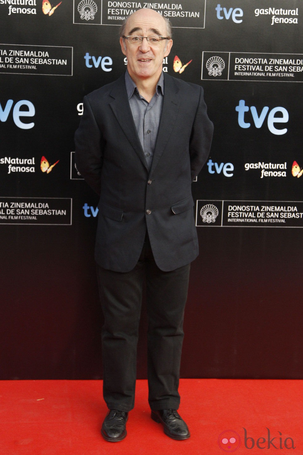 Álex Angulo en la presentación del Festival de Cine de San Sebastián 2013