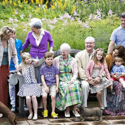 La Familia Real Danesa se reúne para sus vacaciones en Gråsten Slot