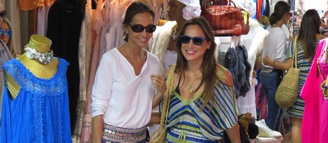 Isabel Preysler y Tamara Falcó de compras en Ibiza