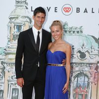 Novak Djokovic y Jelena Ristic en 'El Baile del Amor' en Mónaco