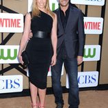 Toni Collette y Dylan McDermott en la fiesta veraniega de CBS, Showtime y The CW 2013