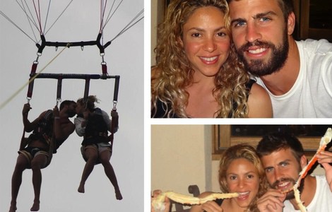 Las vacaciones de Gerard Piqué y Shakira en Hawaii en imágenes