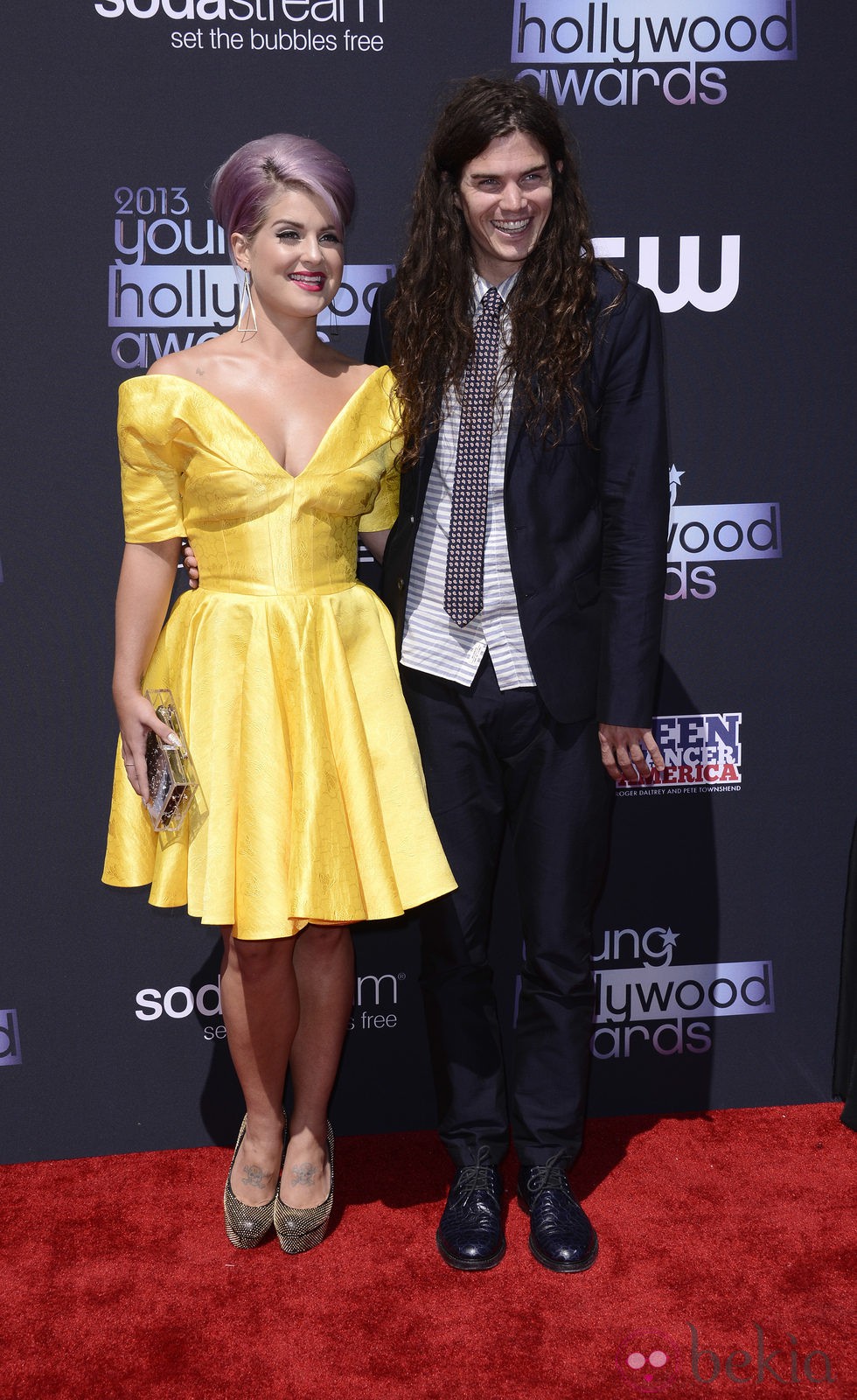Kelly Osbourne y Matthew Mosshart en los Premios Young Hollywood 2013