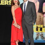 Jason Sudeikis y Olivia Wilde en el estreno de 'Somos los Miller' en Nueva York