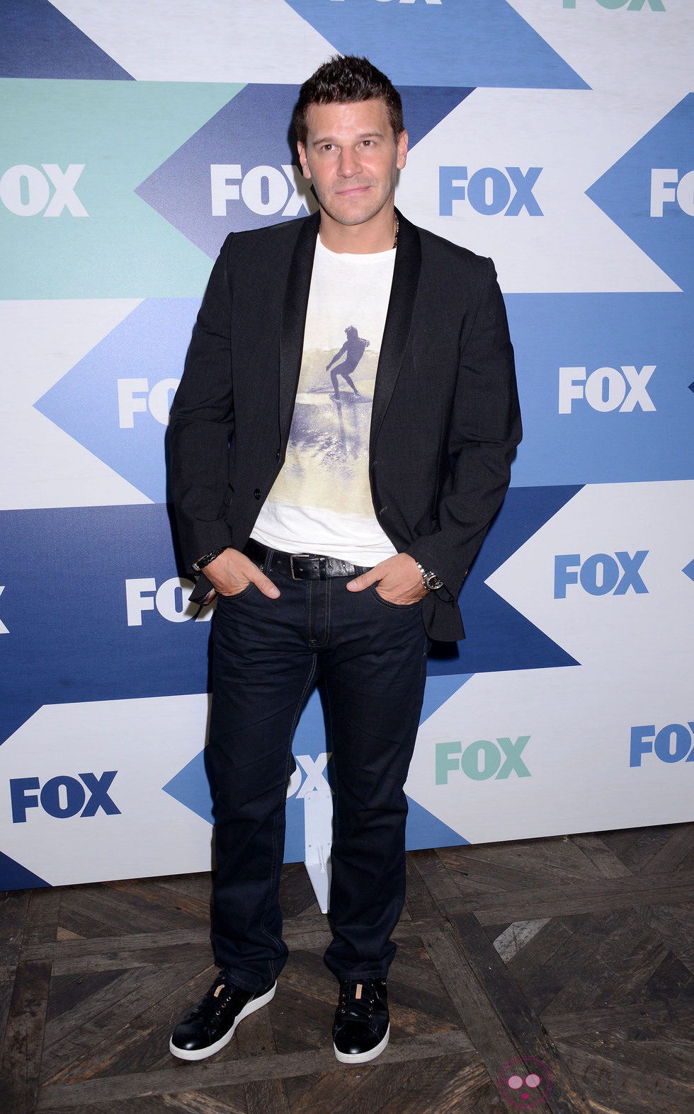 David Boreanaz en la Fiesta de Verano de la Fox 2013
