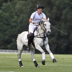 El Príncipe Guillermo disputa un partido de polo en Ascot