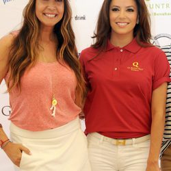 María Bravo y Eva Longoria en el Global GIft Celebrity Golf Tournament de Marbella