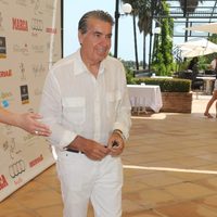 Manolo Santana en el Global Gift Celebrity Golf Tournament de Marbella
