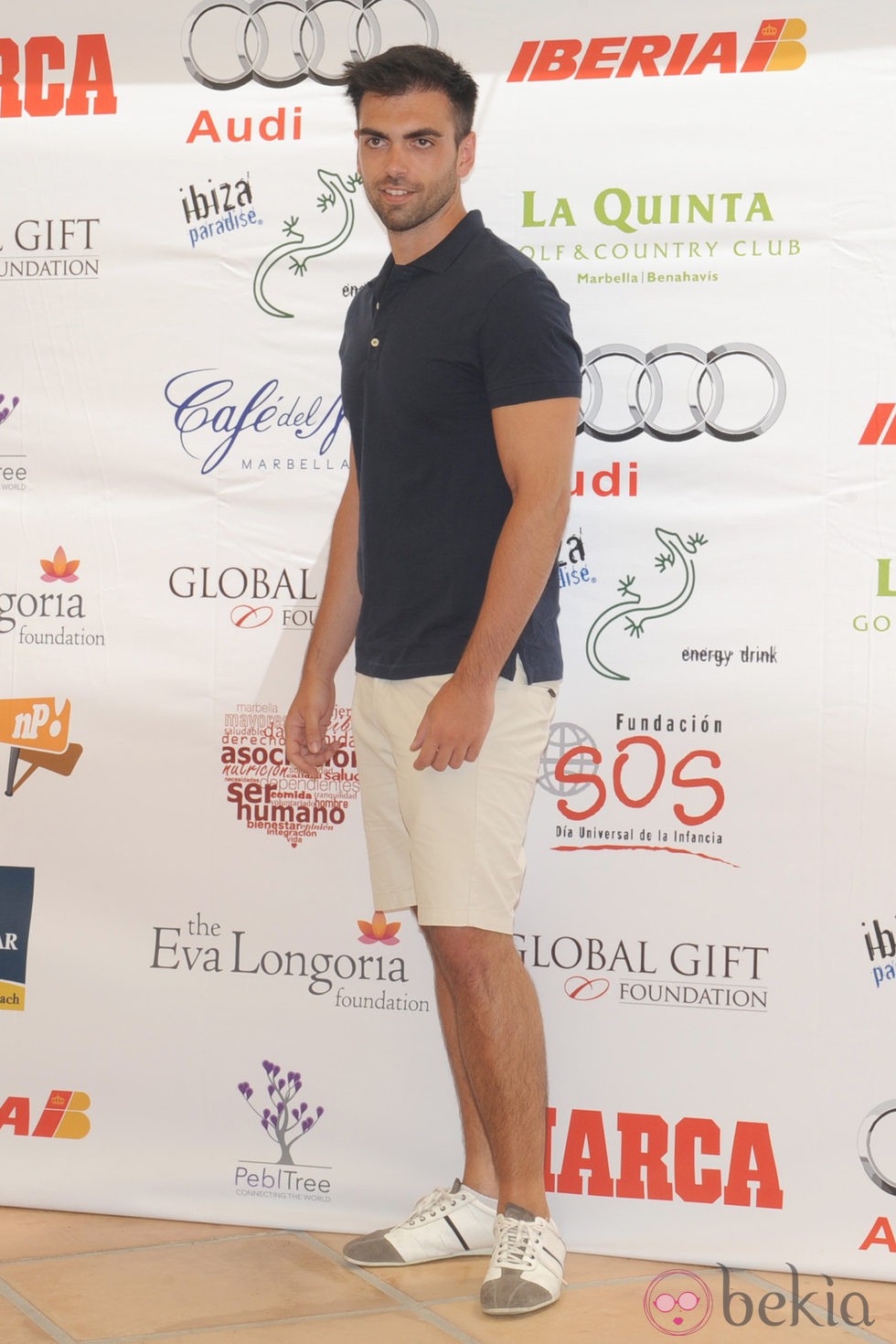 Zeus Tous en el Global Gift Celebrity Golf Tournament de Marbella