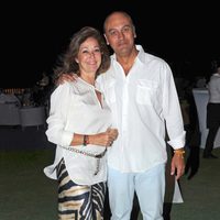 Ana Rosa Quintana y Juan Muñoz en la fiesta de aniversario de Sotogrande