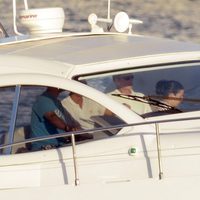 La Reina Sofía y el Príncipe Felipe en la lancha Somni
