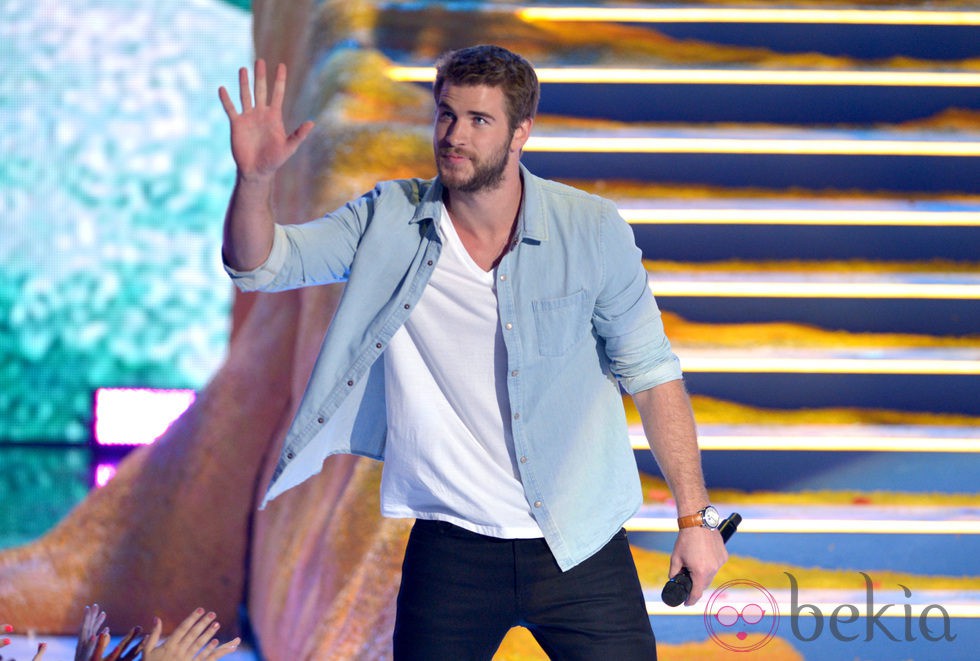 Liam Hemsworth en los Teen Choice Awards 2013