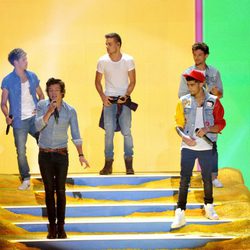 One Direction en los Teen Choice Awards 2013