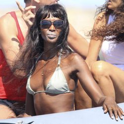 Naomi Campbell de vacaciones en Formentera