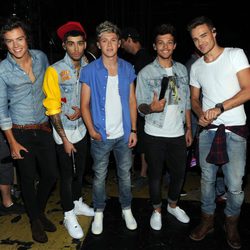 Los integrantes de One Direction en los Teen Choice Awards 2013