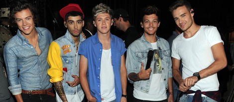 Los integrantes de One Direction en los Teen Choice Awards 2013