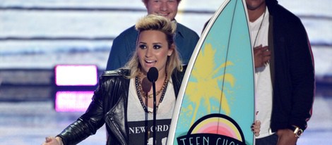 Demi Lovato premiada en los Teen Choice Awards 2013