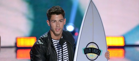 Nick Jonas premiado en los Teen Choice Awards 2013