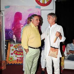 Fernando Martínez de Irujo en la fiesta Flower Power de Ibiza 2013